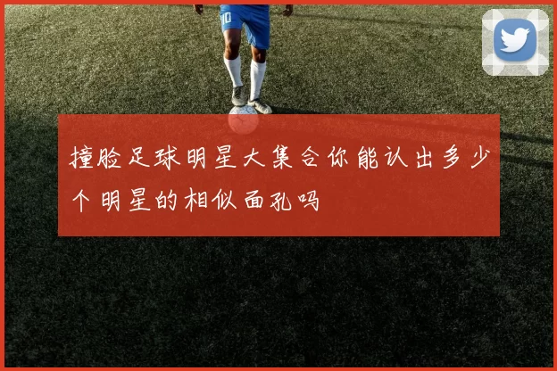 撞脸足球明星大集合你能认出多少个明星的相似面孔吗